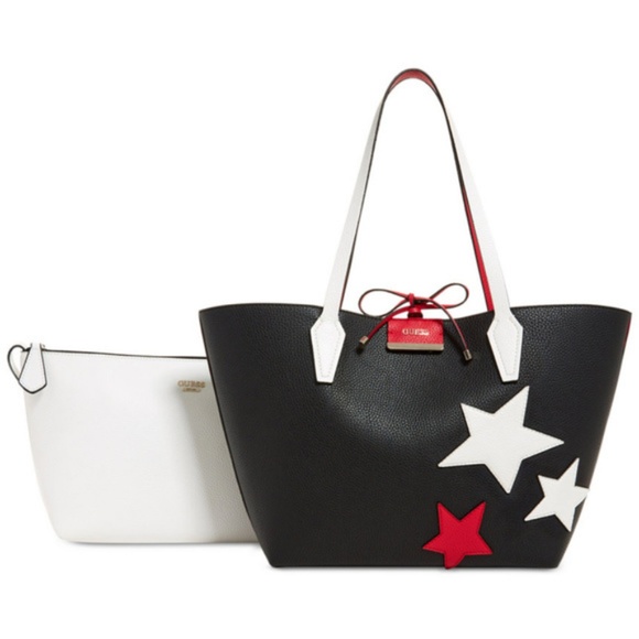 Guess Handbags - Guess Reversible Star Tote